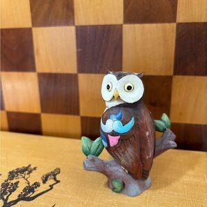 Jim Shore Heartwood Creek Folk Art Owl